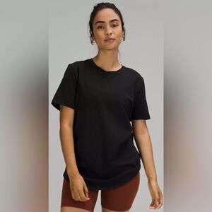 LULULEMON Love Crew T Tee Shirt Black 12 NWT